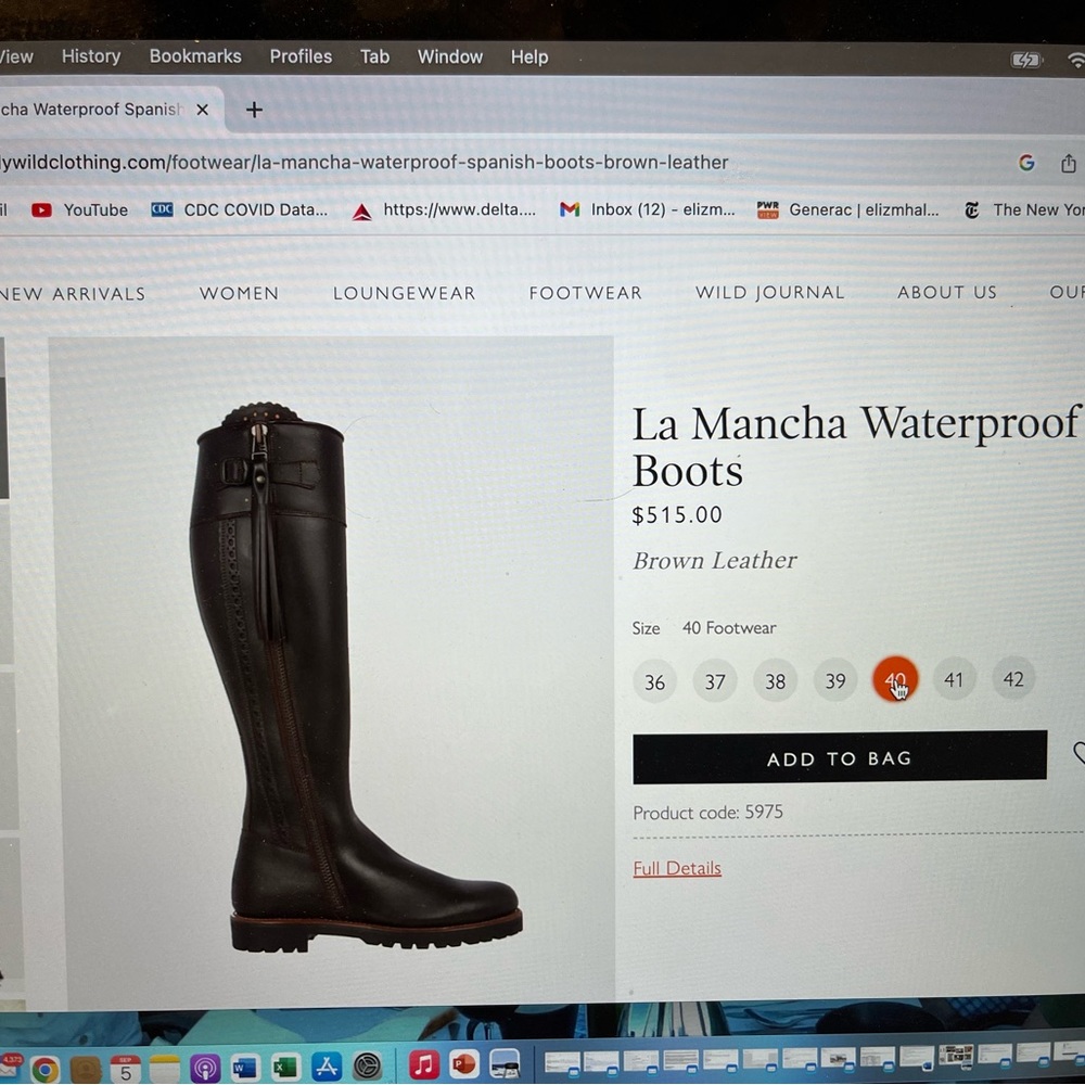 La Mancha Spanish Waterproof Boots